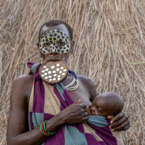 DENISE TITEUX - Tribu Suri de la vallée de l'Omo (Ethiopie)