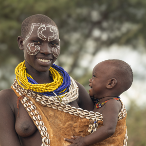 DENISE TITEUX - Tribu Karo de la vallée de l'Omo (Ethiopie)